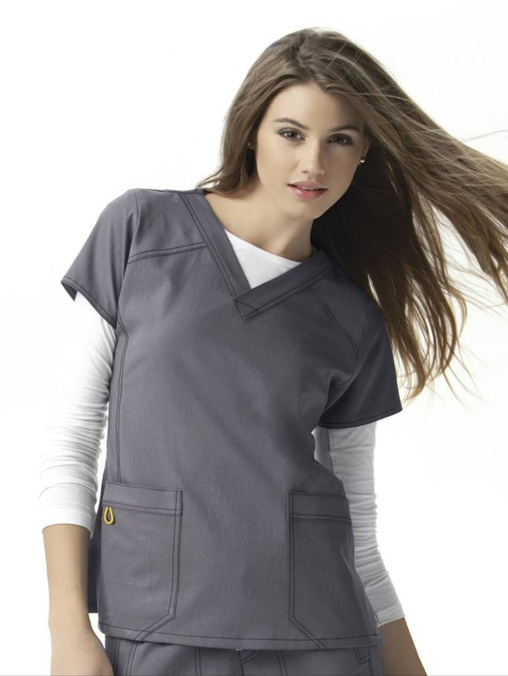 WonderWink 4-way-stretch scrub top